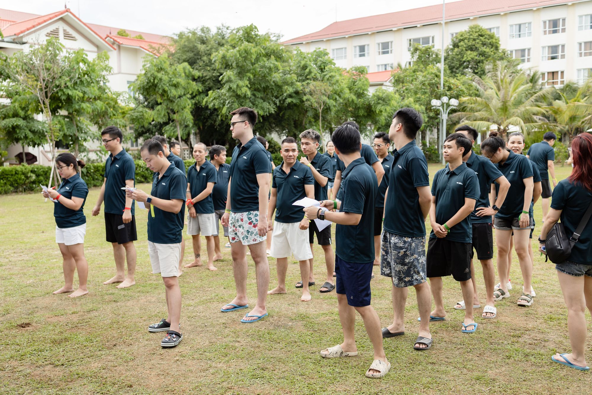 Những hình ảnh trong buổi teambuilding